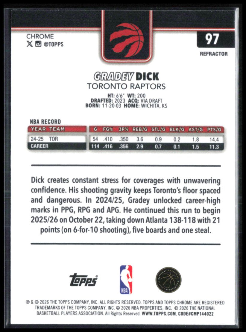 Gradey Dick Refractor