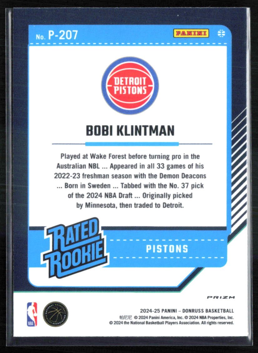Bobi Klintman RC Blue Ice