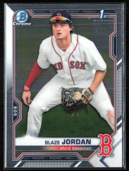 Blaze Jordan 1st Bowman Chrome