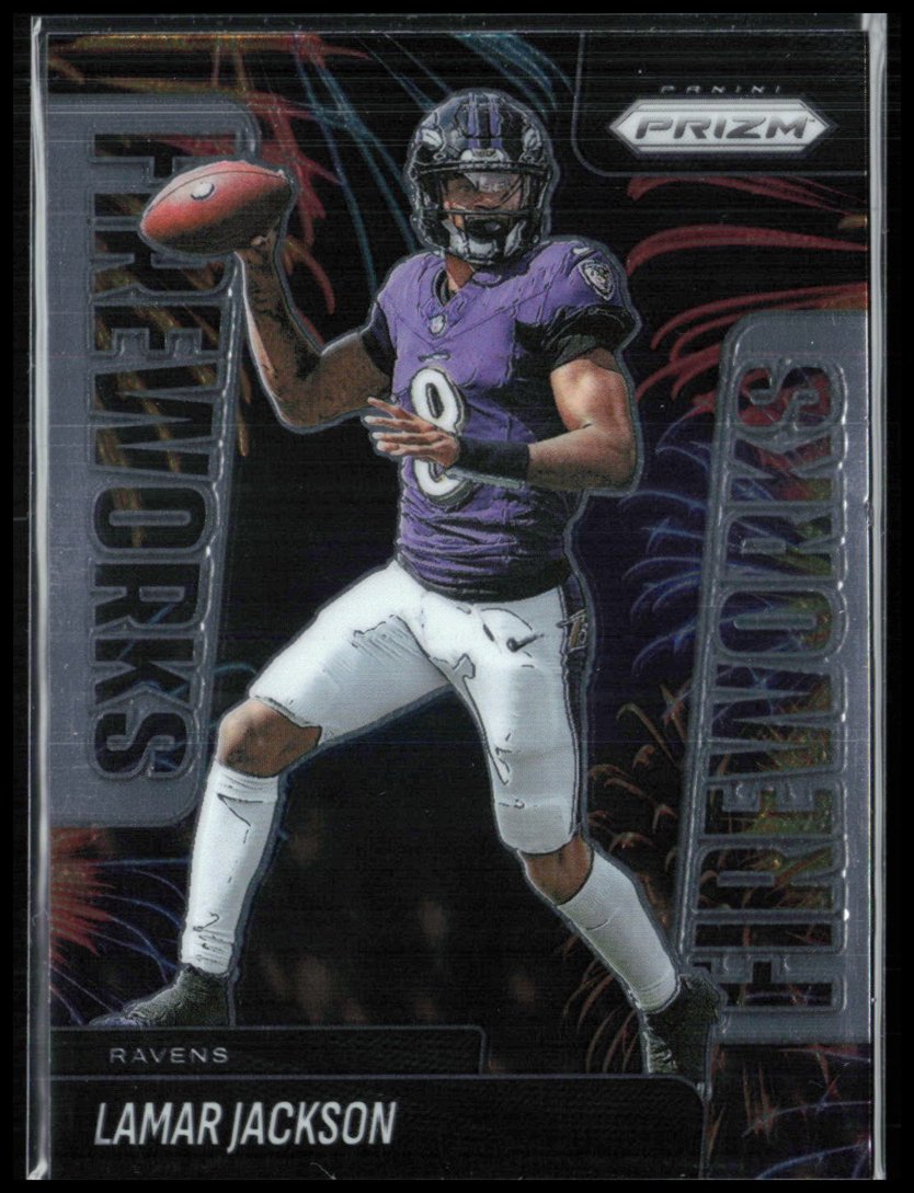 Lamar Jackson Fireworks