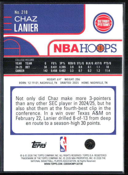 Chaz Lanier