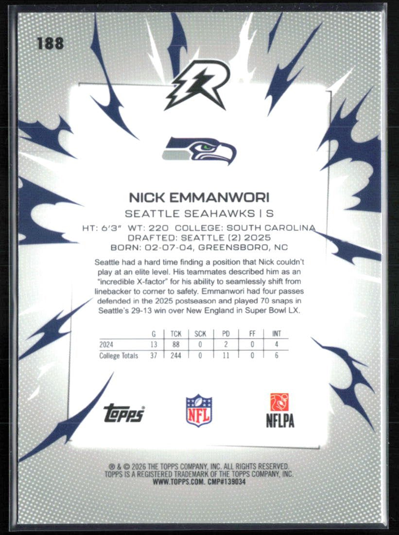 Nick Emmanwori RC