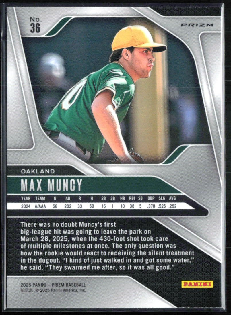 Max Muncy Green Prizm