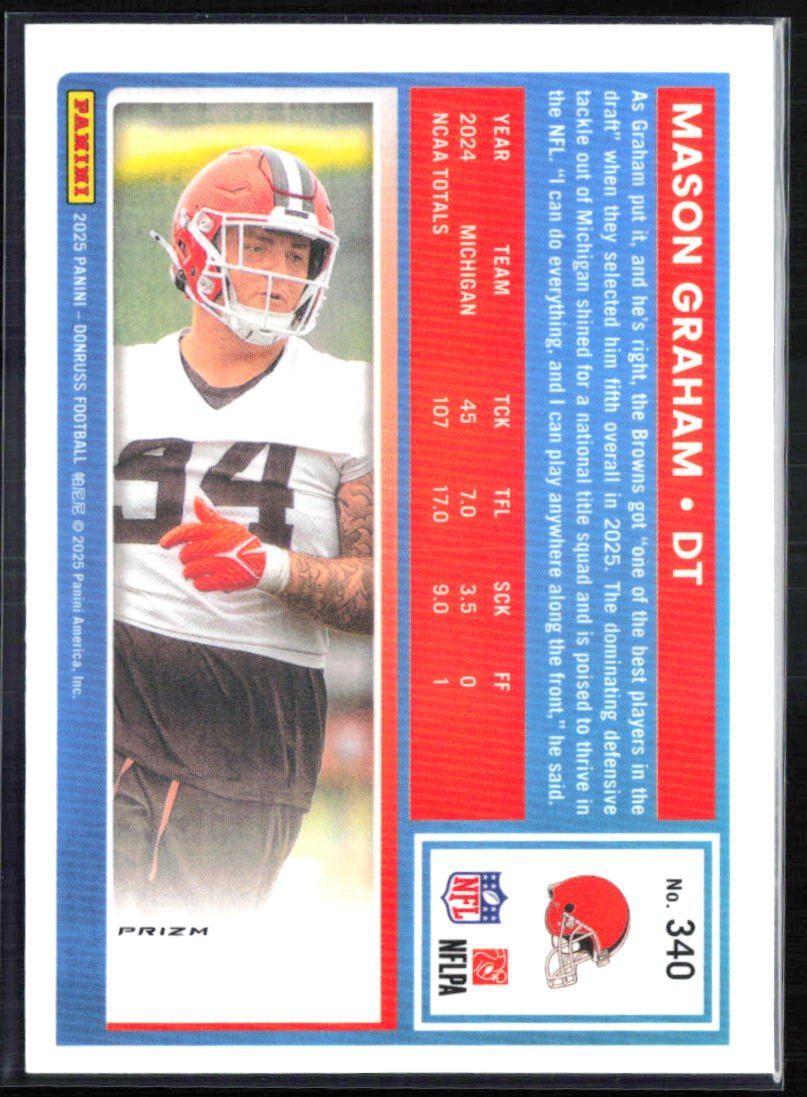 Mason Graham RC Red Wave