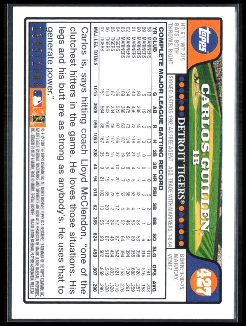 Carlos Guillen /2007