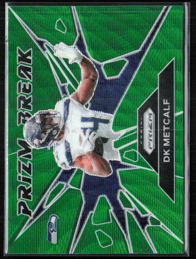 DK Metcalf Green Wave Prizm Break