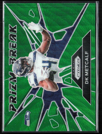 DK Metcalf Green Wave Prizm Break
