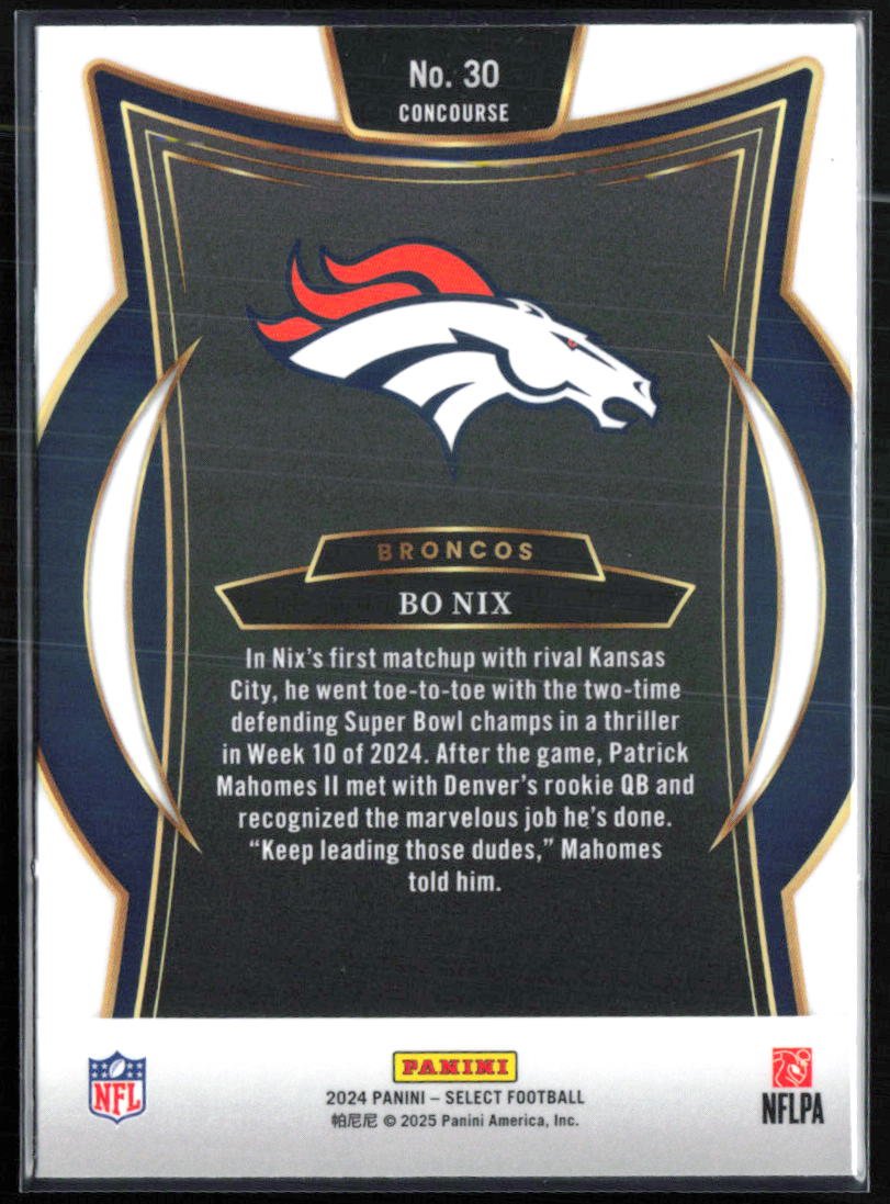 Bo Nix RC Concourse