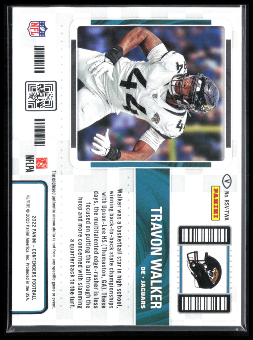 Travon Walker RC Mem