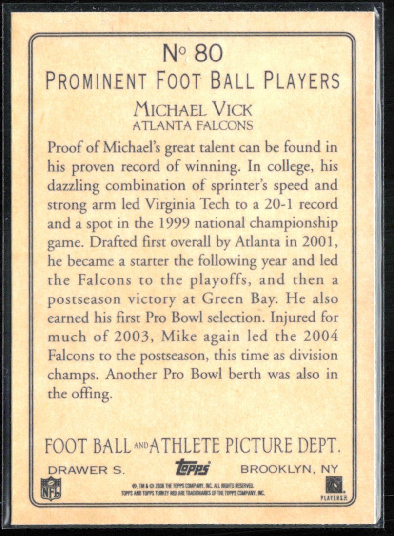 Michael Vick Turkey Red
