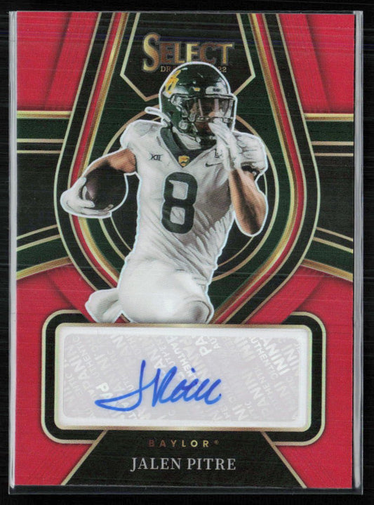 Jalen Pitre Auto Red Prizm