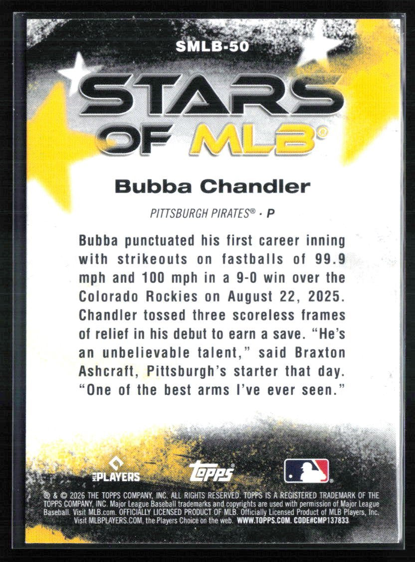 Bubba Chandler RC