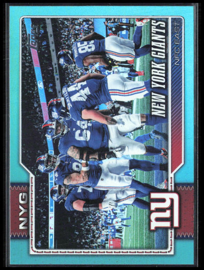 New York Giants Aqua Foil