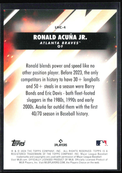 Ronald Acuña Jr. Let Him Cook