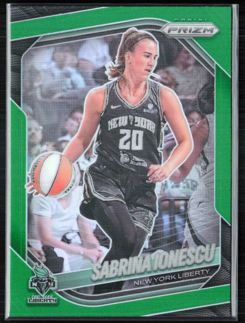 Sabrina Ionescu Green Prizm
