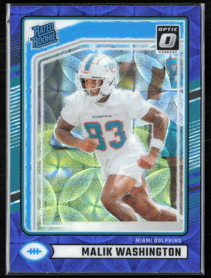 Malik Washington RC Purple