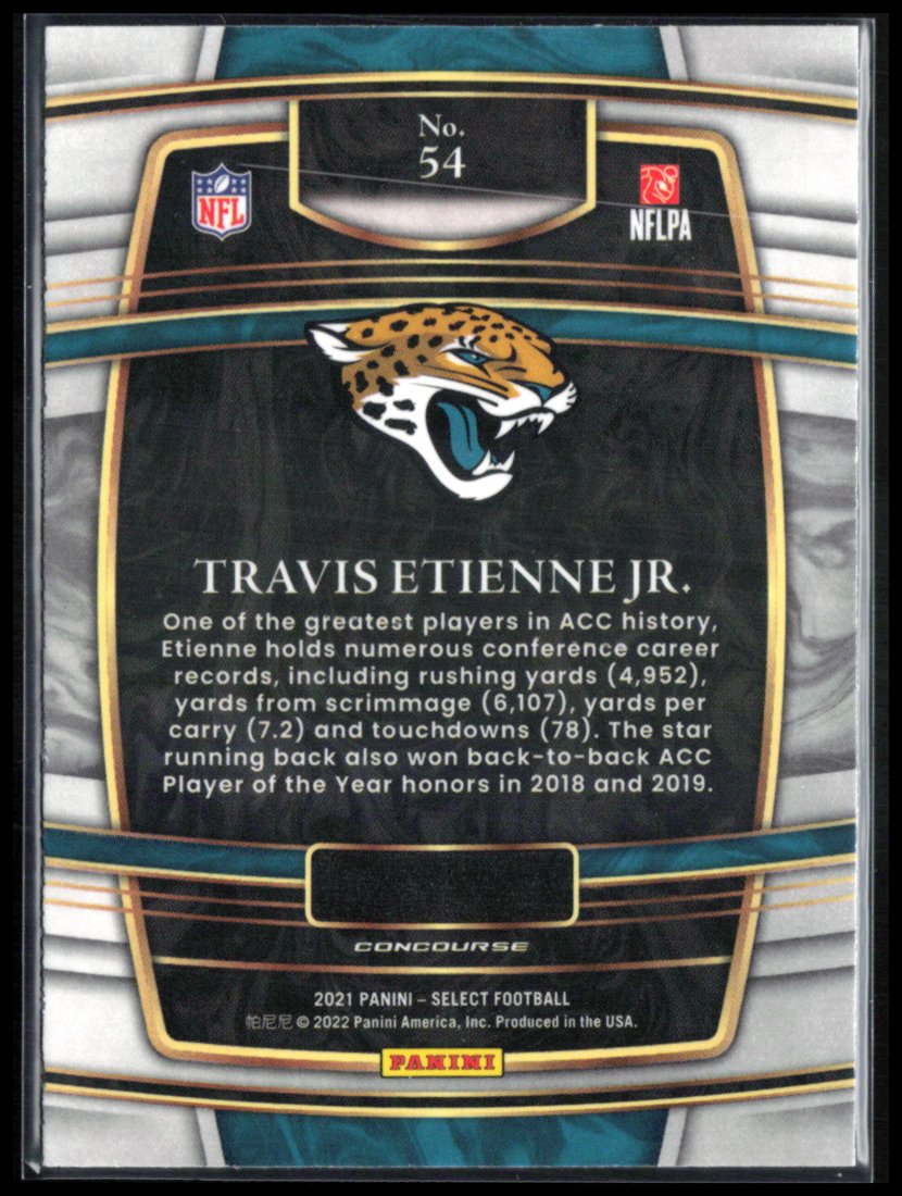 Travis Etienne Jr. RC Concourse