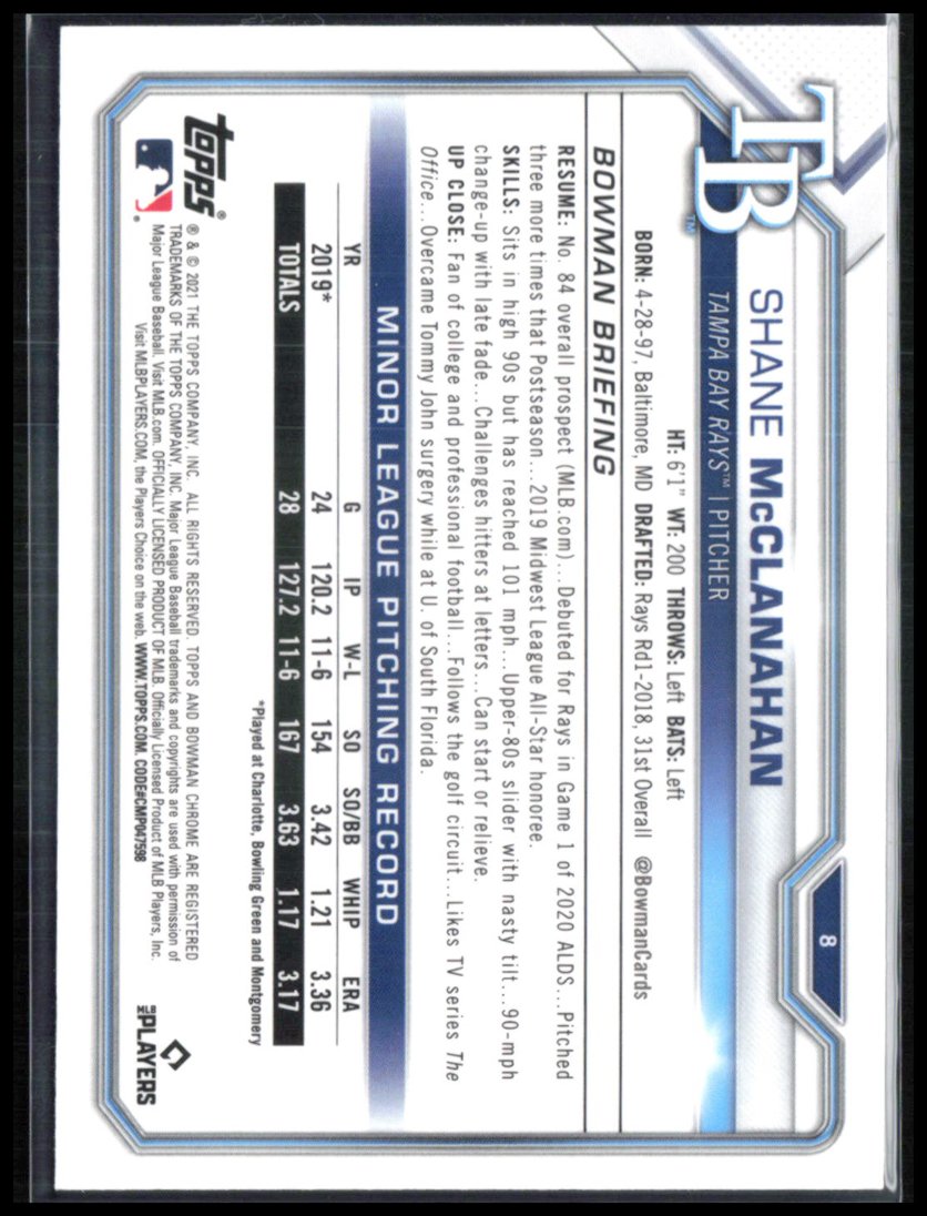 Shane McClanahan RC