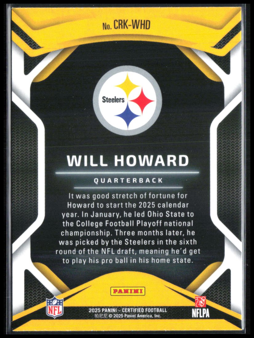 Will Howard RC