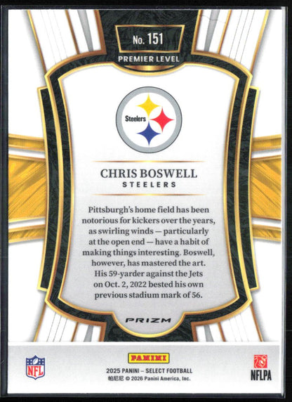 Chris Boswell Pink Shock
