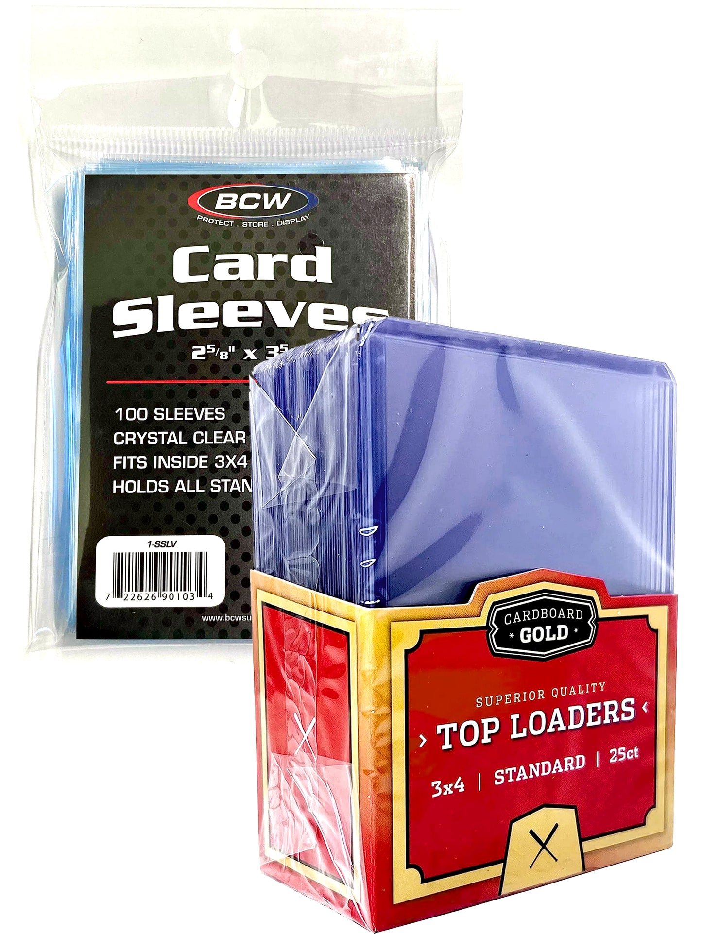 Bundle & Save! (25) Top Loaders + (100) Penny Sleeves