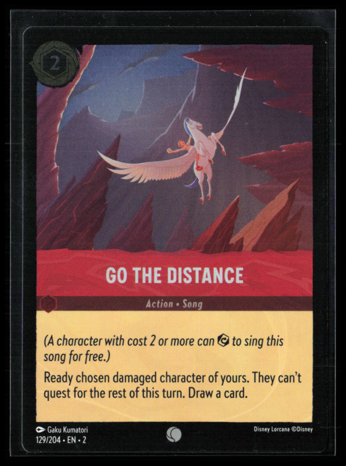 Go the Distance Cold Foil (Disney Lorcana)