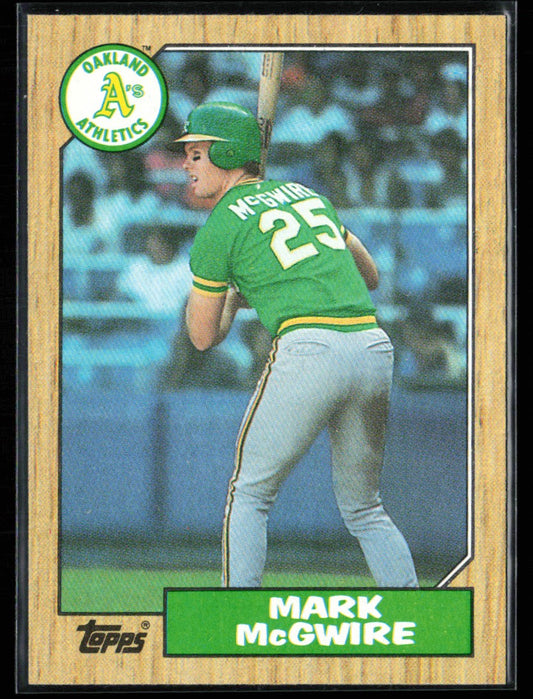 Mark McGwire 1987 Topps