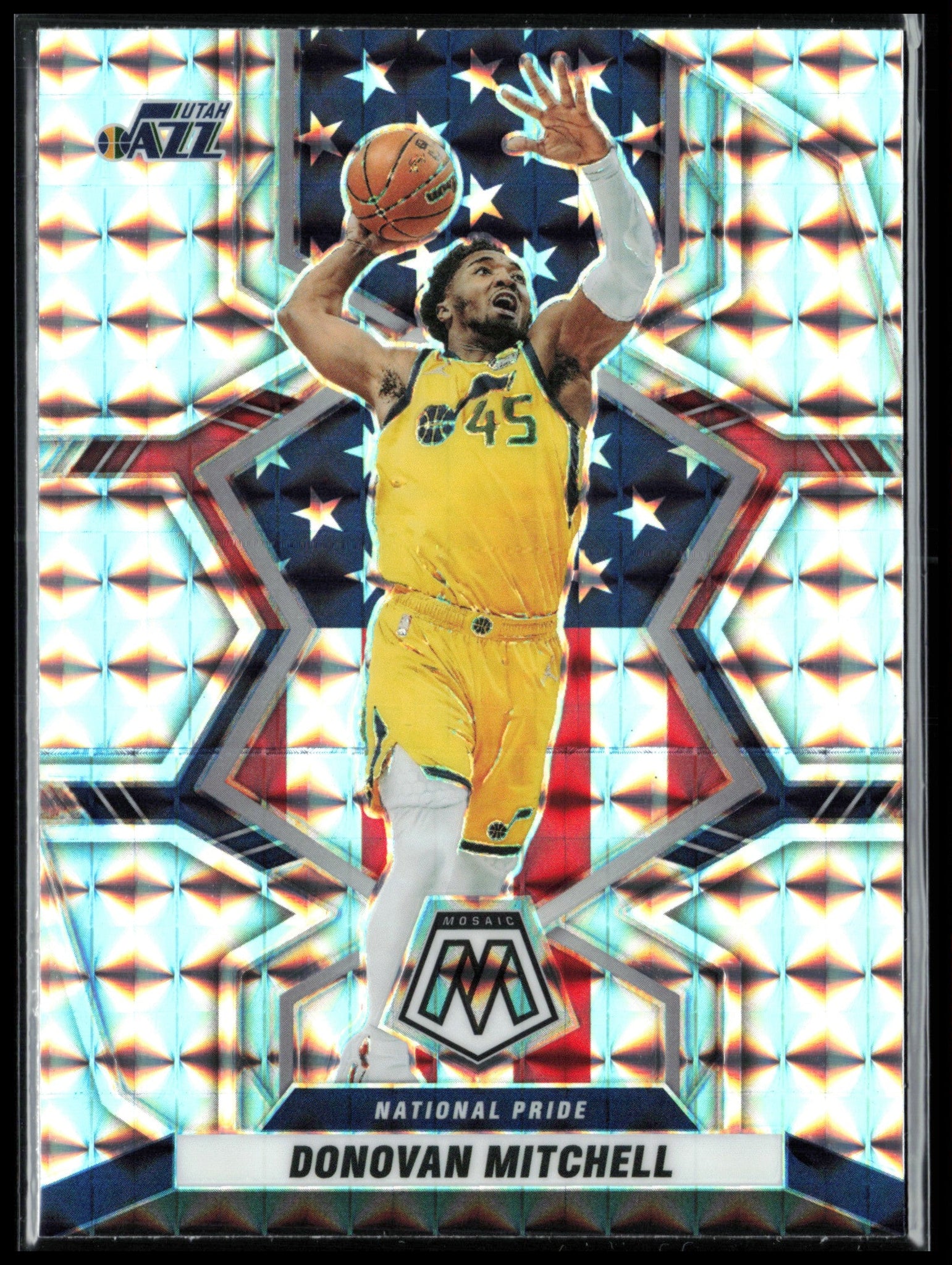 Donovan Mitchell Mosaic Prizm