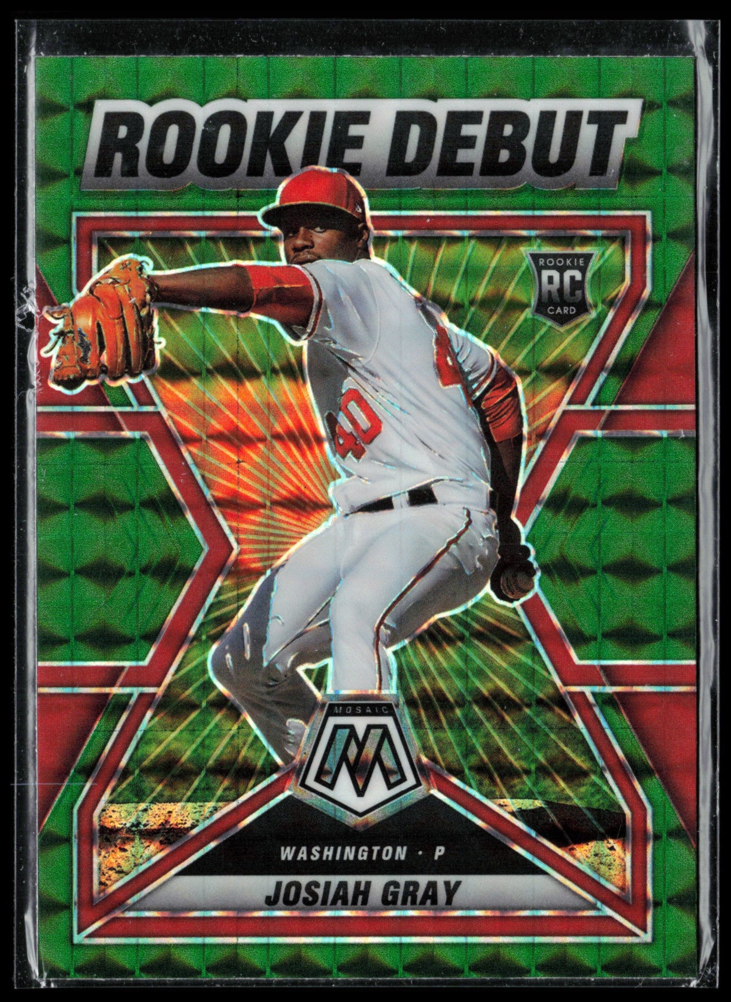 Josiah Gray RC Green Mosaic