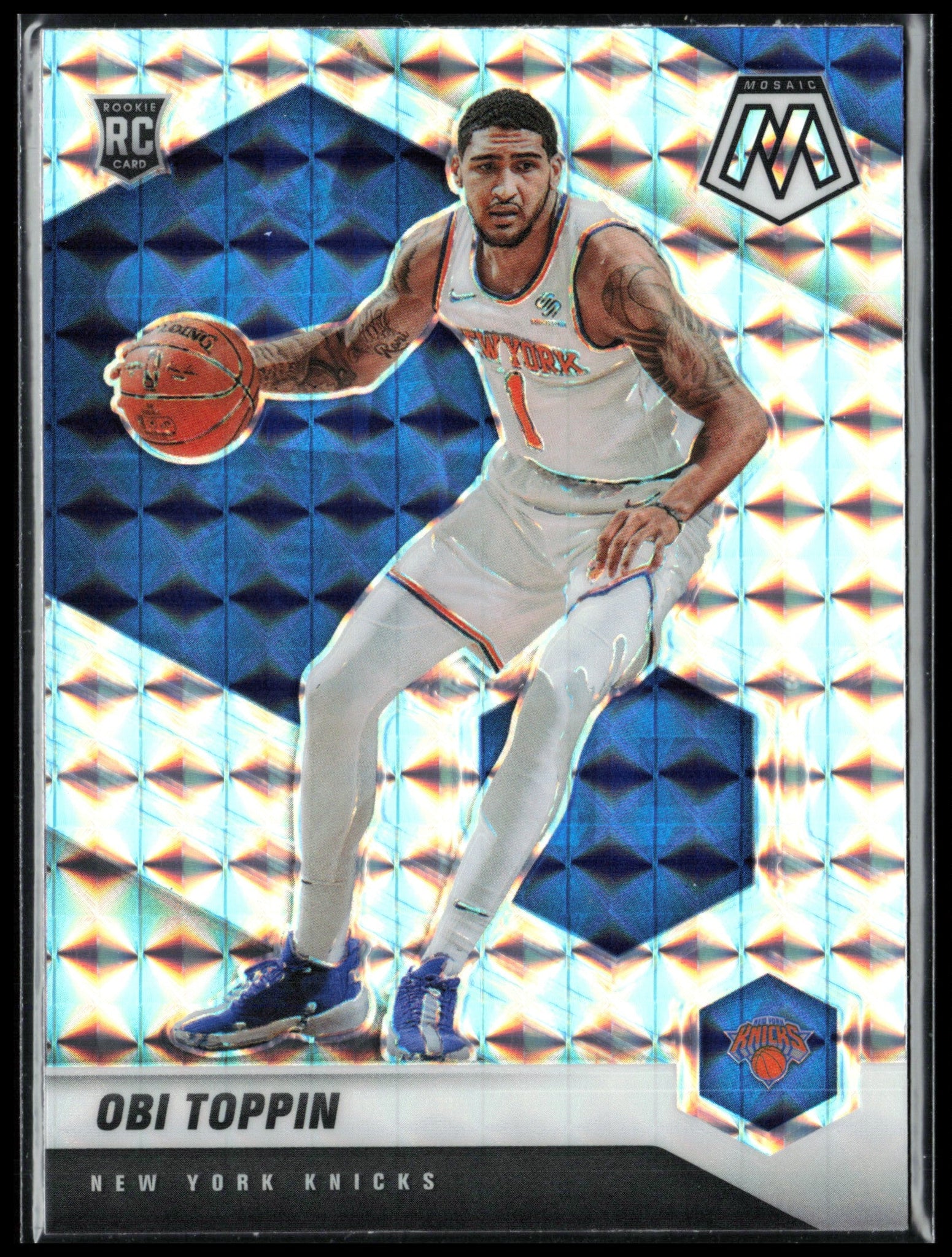Obi Toppin RC Mosaic Prizm