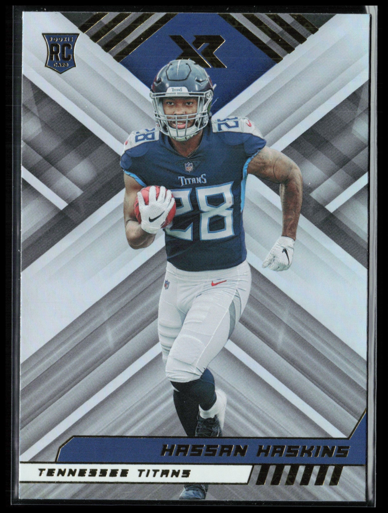 : 2022 Panini Prizm Rookie Gear Hassan Haskins RC Used Jersey Tennessee  Titans NFL Football Trading Card : Collectibles & Fine Art