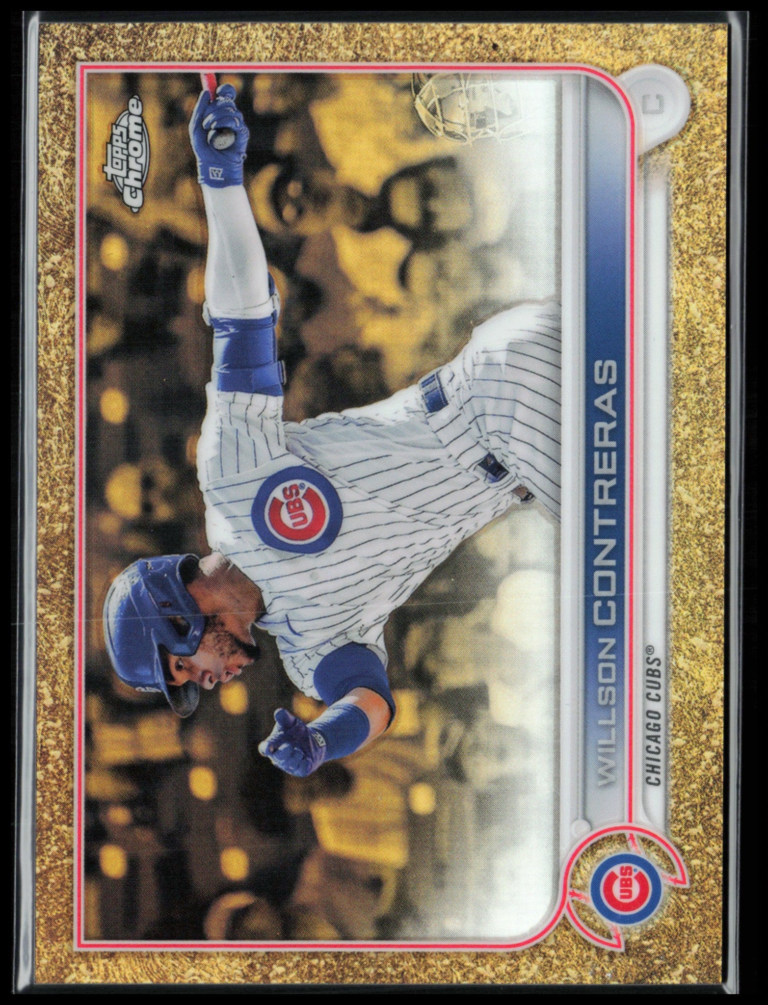 Chicago Cubs #40 Willson Contreras Mlb 2019 Golden Brandedition