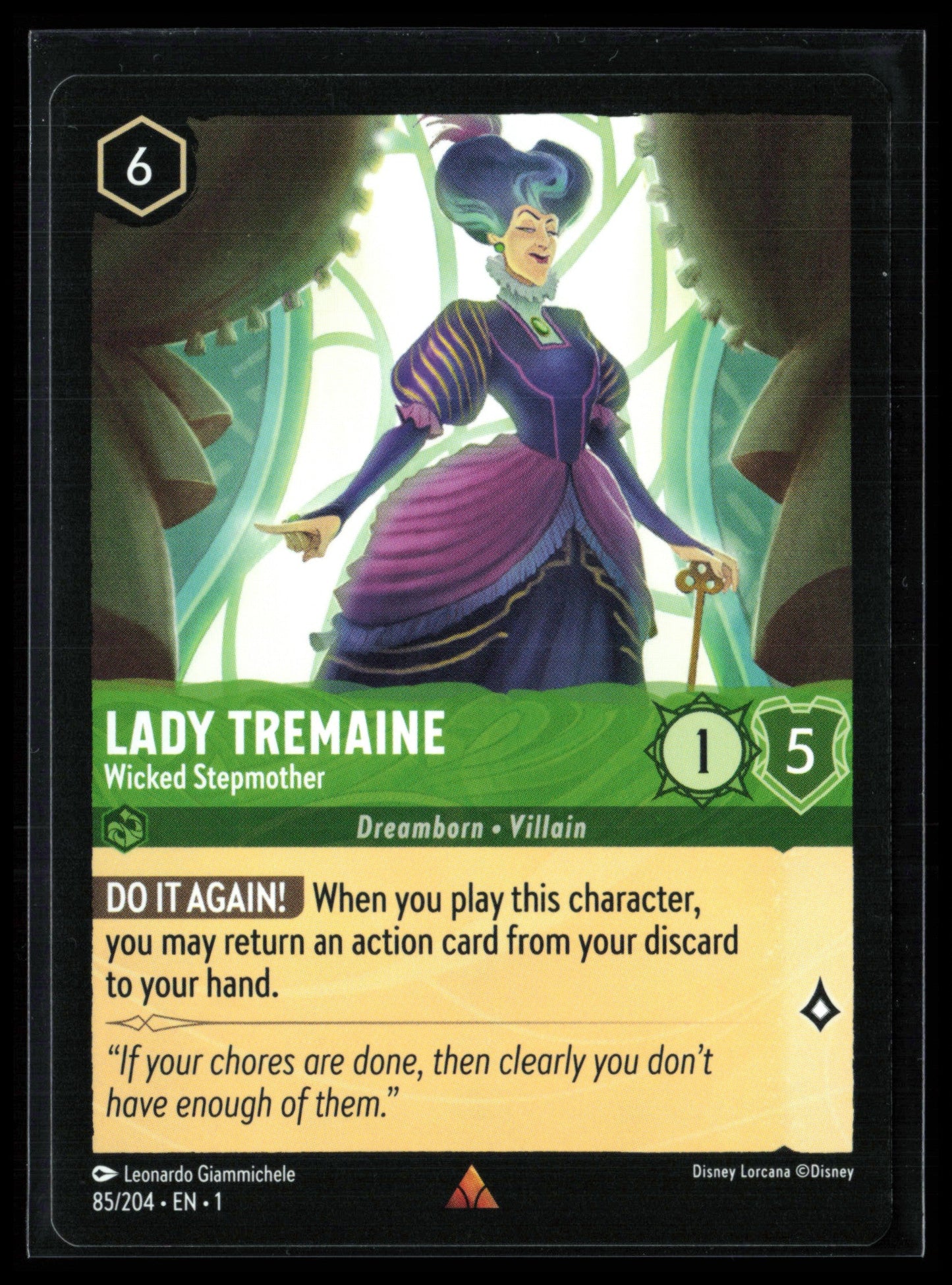 Lady Tremaine Wicked Stepmother Rare