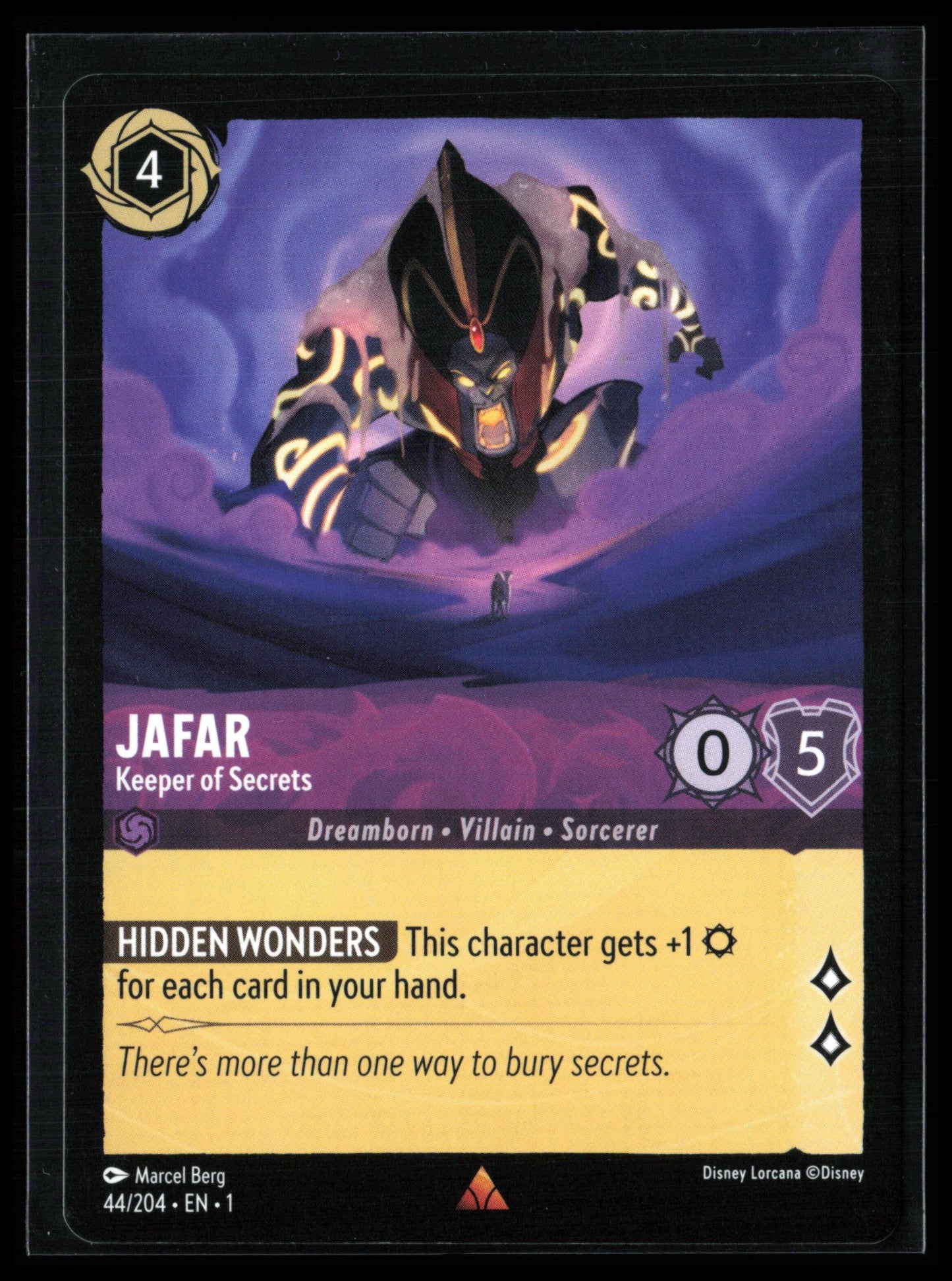 Jafar Keeper of Secrets Rare