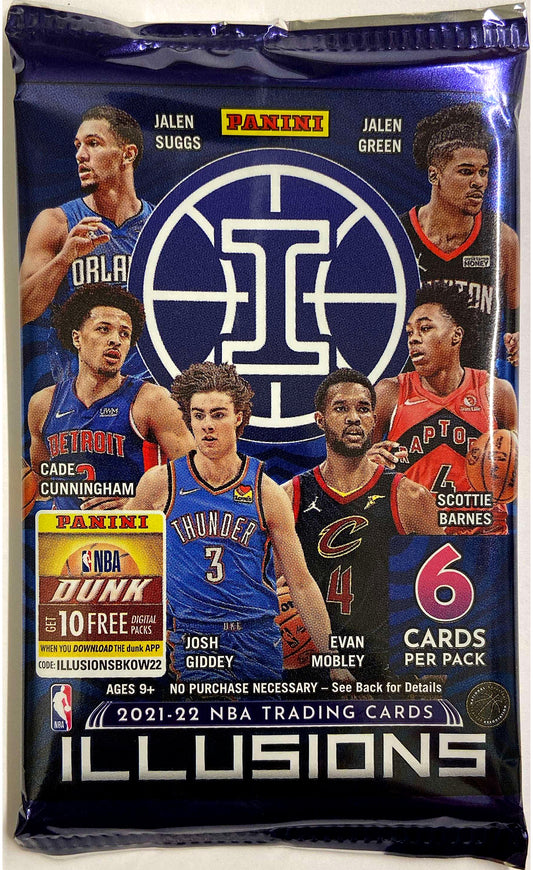 2021-22 Illusions NBA Single Pack (From a Blaster)