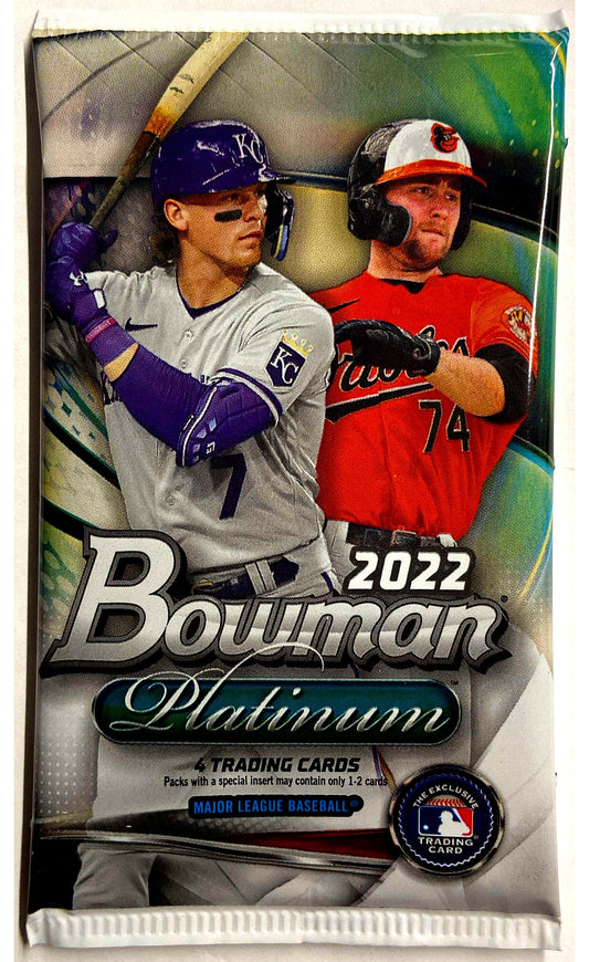 2022 Bowman Platinum MLB Single Pack (From Blaster)