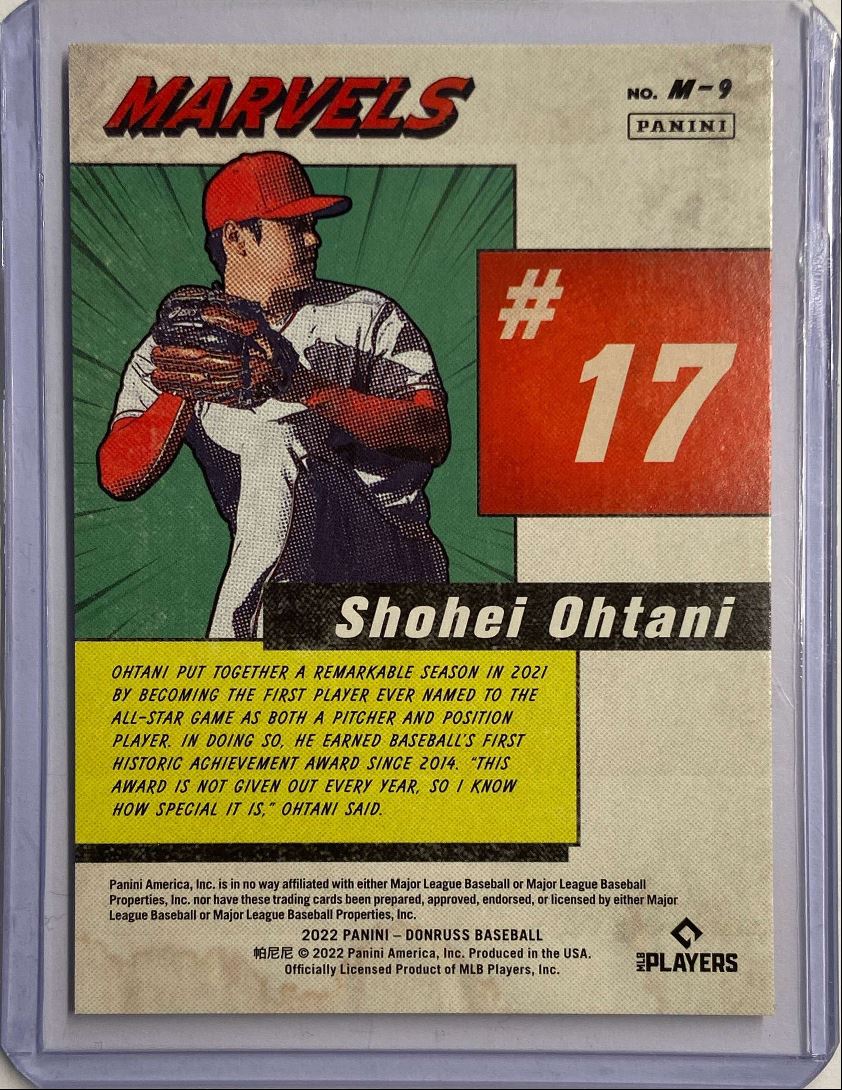 Shohei Ohtani 2022 Diamond Marvels Red /149